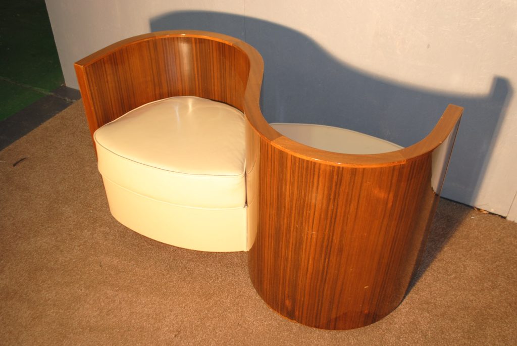 Art Deco Love Seat || Cloud 9, Art Deco Furniture Sales