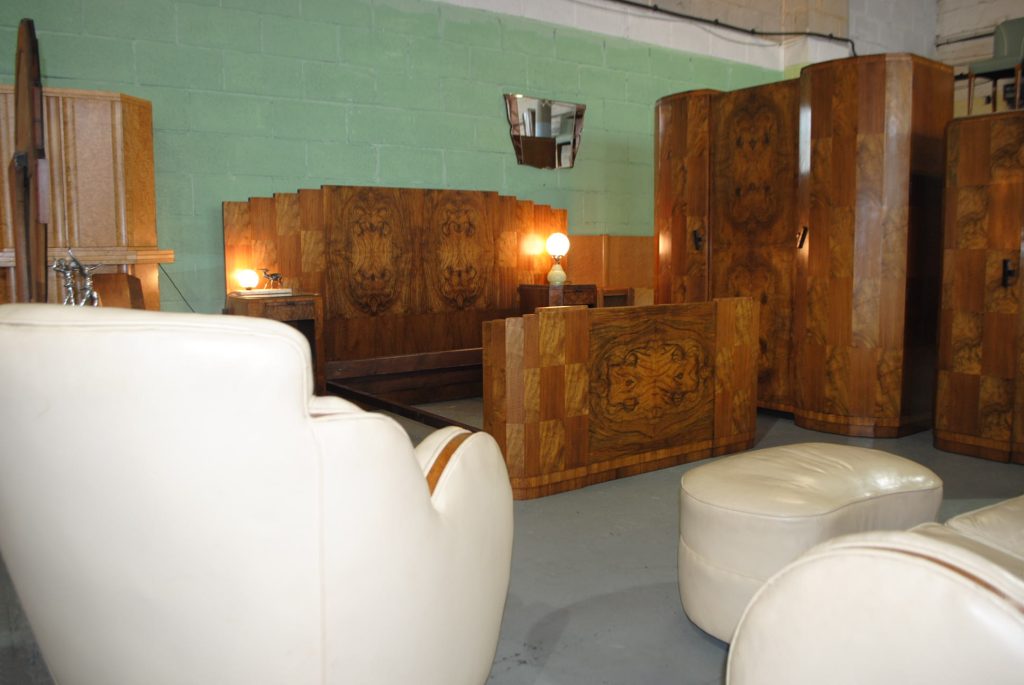 art deco hille bedroom suite || cloud 9, art deco furniture sales