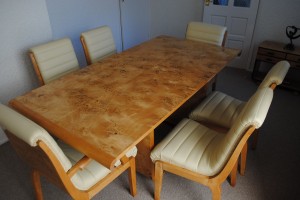 Art Deco Dining Table and 6 Chairs