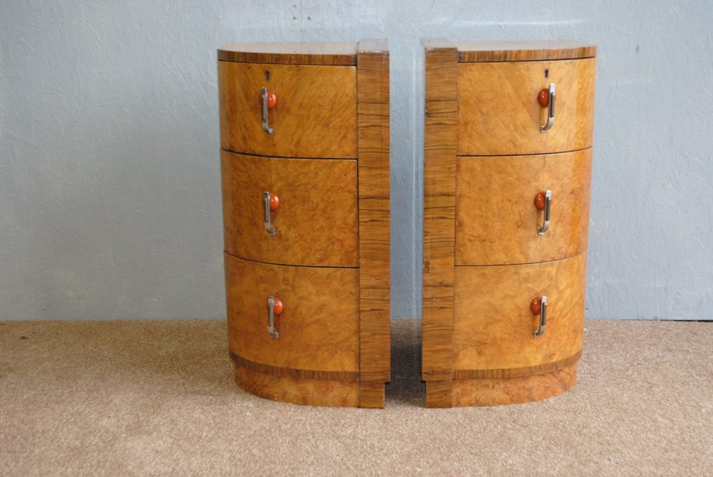 Art Deco Bedside Cabinets