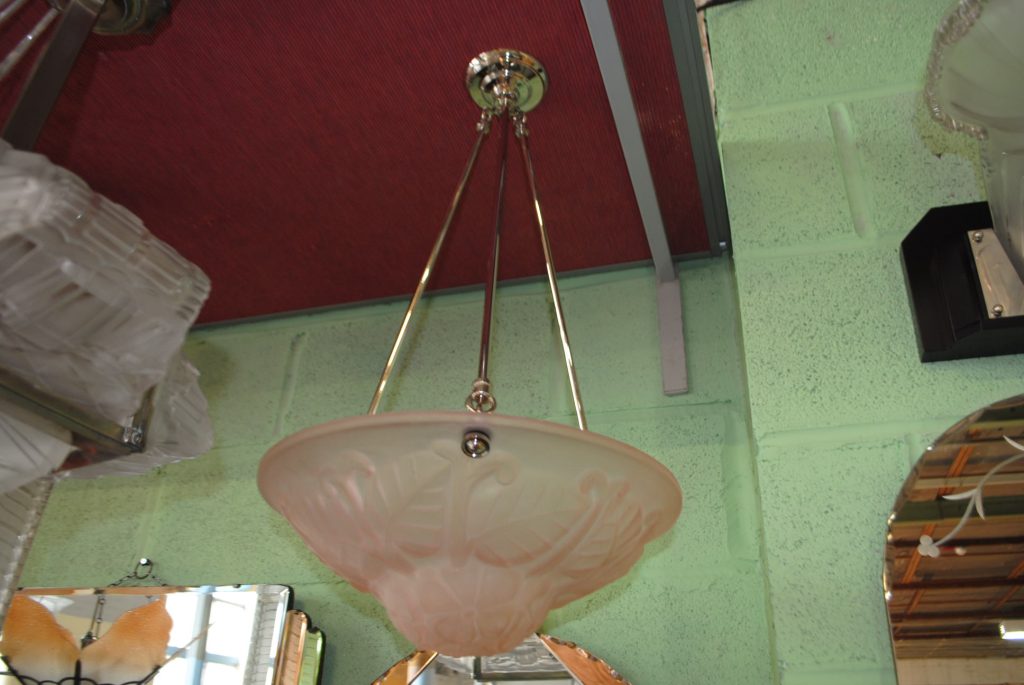 Art Deco Degue Plafonnier