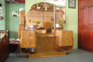 Art Deco Dressing Table and Stool