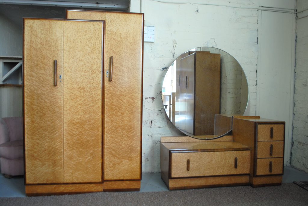 Original Art Deco Bedroom Suite Cloud 9 Art Deco Furniture Sales