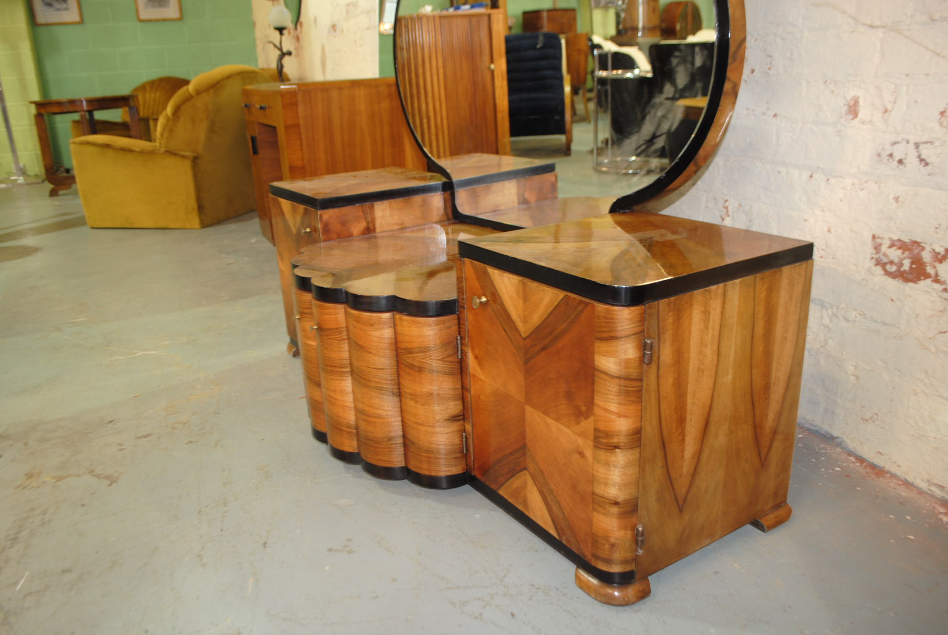 Original Art Deco Dressing Table || Cloud 9, Art Deco Furniture Sales