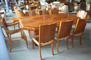 Original Art Deco Epstein Dining Suite, Art Deco Kitchen Table And Chairs