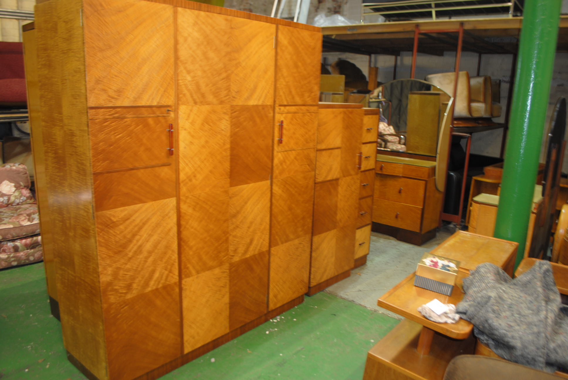 Original Art Deco Maurice Adams Bedroom Suite || Cloud 9 ...